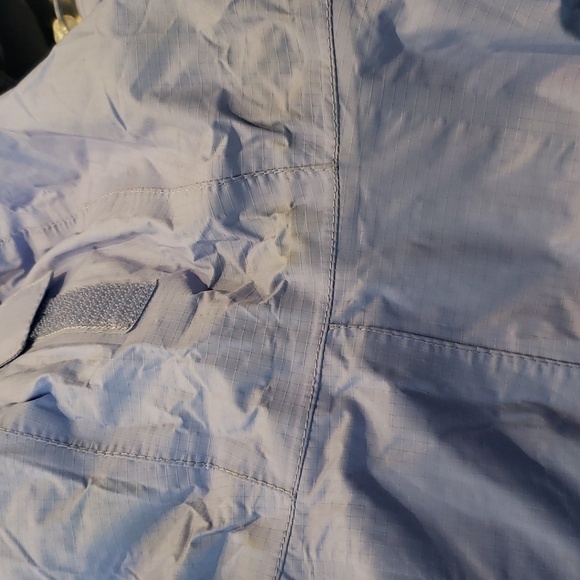 LL Bean Women's Jacket Windbreaker Zip Up Nylon Lilac Size XL Reg O ALB6 - Picture 16 of 16